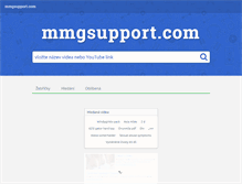 Tablet Screenshot of mmgsupport.com